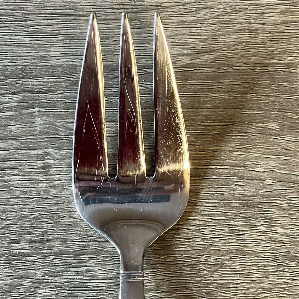 Reed & Barton Harvest Bouquet 18/10 Stainless Cold Meat Serving Fork Replacement